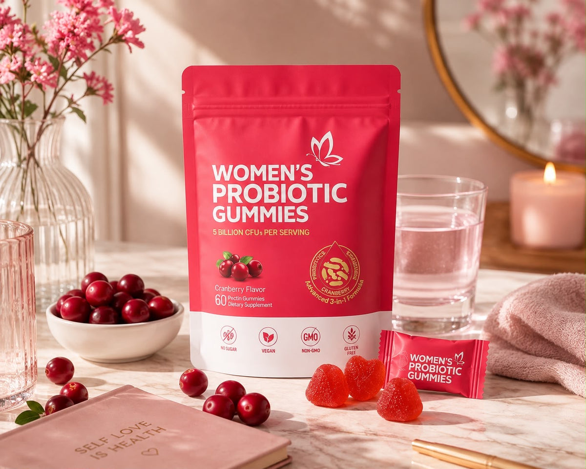 Women's Probiotic Gummies – Daily Digestive & Women's Wellness Support