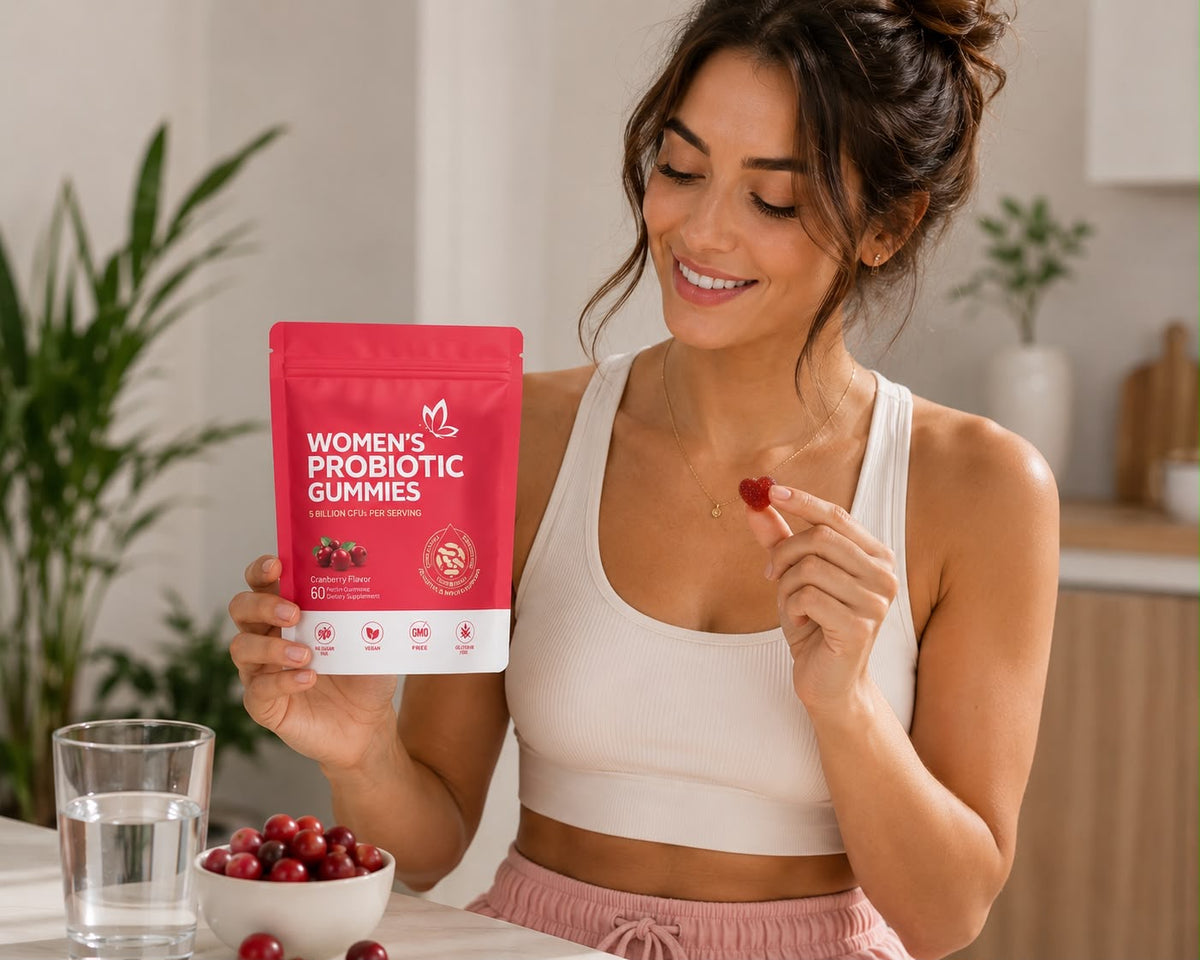 Women's Probiotic Gummies – Daily Digestive & Women's Wellness Support